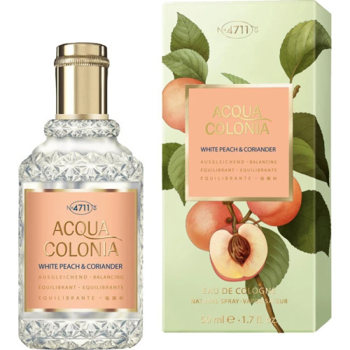Одеколон Maurer & Wirtz 4711 Acqua Colonia White Peach & Coriander для мужчин и женщин
