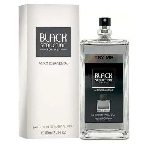 Туалетна вода Antonio Banderas Seduction in Black для чоловіків