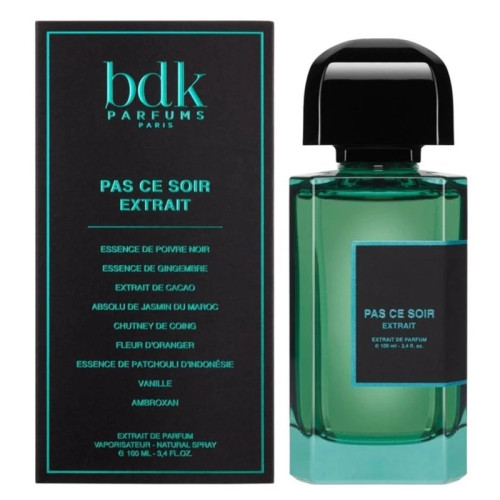 Духи BDK Parfums Pas Ce Soir Extrait для чоловіків та жінок (оригінал)