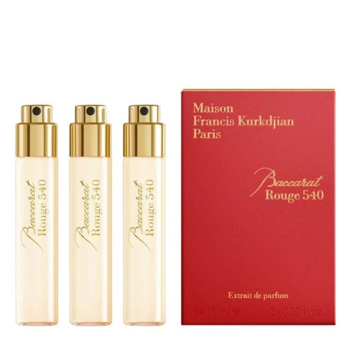 Набір Maison Francis Kurkdjian Baccarat Rouge 540 Extrait Travel Set для чоловіків та жінок (оригінал)