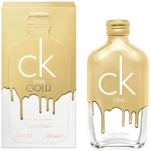 Туалетна вода Calvin Klein CK One Gold для чоловіків та жінок