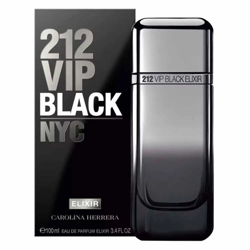 Парфумована вода Carolina Herrera 212 VIP Black Elixir для чоловіків
