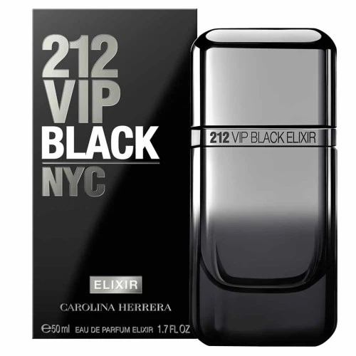 Парфумована вода Carolina Herrera 212 VIP Black Elixir для чоловіків