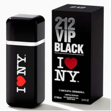 Парфумована вода Carolina Herrera 212 VIP Black I Love NY для чоловіків