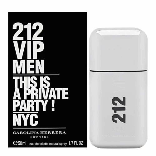 Туалетна вода Carolina Herrera 212 VIP Men для чоловіків