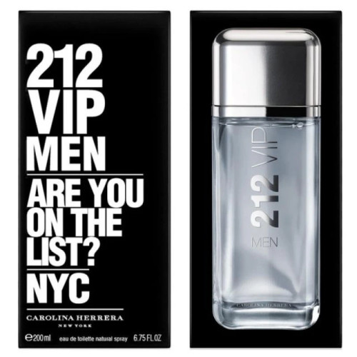Туалетна вода Carolina Herrera 212 VIP Men для чоловіків