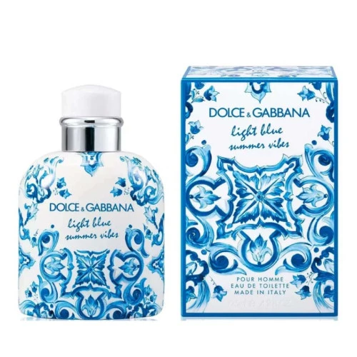 Туалетна вода Dolce & Gabbana Light Blue Summer Vibes Pour Homme для чоловіків