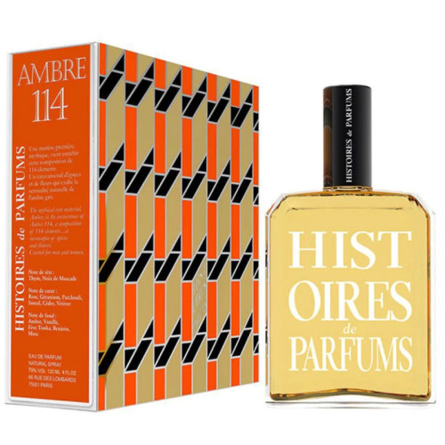Парфумована вода Histoires de Parfums Ambre 114 для чоловіків та жінок