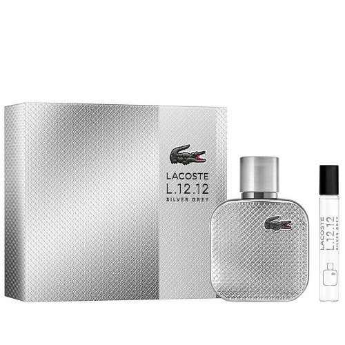 Набір Lacoste L.12.12 Silver Grey для чоловіків