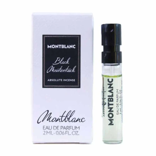 Парфюмированная вода Montblanc Black Meisterstuck для мужчин