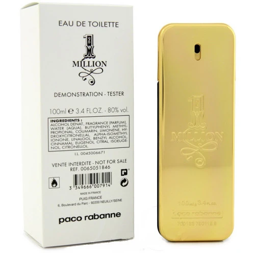 Туалетна вода Paco Rabanne 1 Million для чоловіків