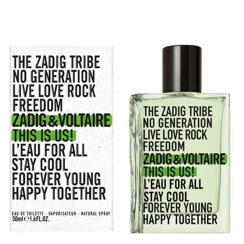 Туалетная вода Zadig & Voltaire This is Us! L'Eau for All для мужчин и женщин