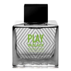 Туалетна вода Antonio Banderas Play In Black Seduction For Men для чоловіків