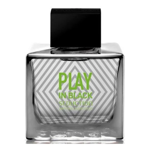 Туалетна вода Antonio Banderas Play In Black Seduction For Men для чоловіків