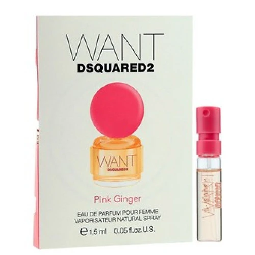 Парфюмированная вода Dsquared2 Want Pink Ginger для женщин