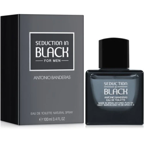 Туалетна вода Antonio Banderas Seduction in Black для чоловіків