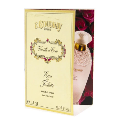 Туалетна вода E. Coudray Vanille Et Coco для жінок
