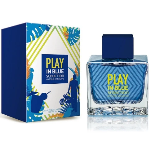 Туалетна вода Antonio Banderas Play In Blue Seduction For Men для чоловіків