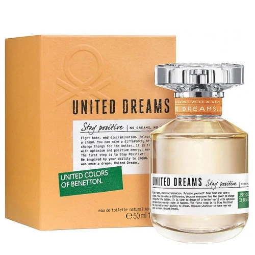 Туалетна вода Benetton United Dreams Stay Positive для жінок