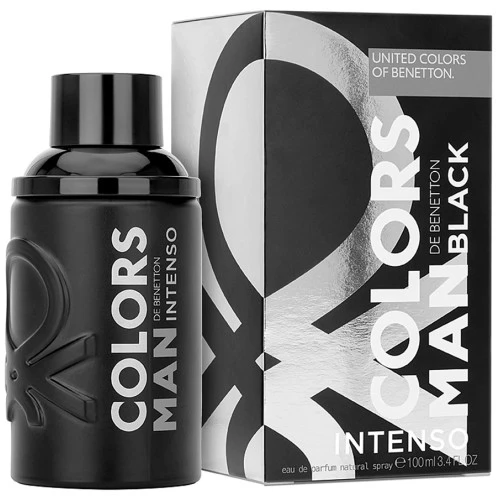 Туалетна вода Benetton Colors de Benetton Man Black Intenso для чоловіків (оригінал)