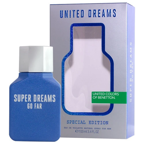 Туалетна вода Benetton United Dreams Super Dreams Go Far для чоловіків
