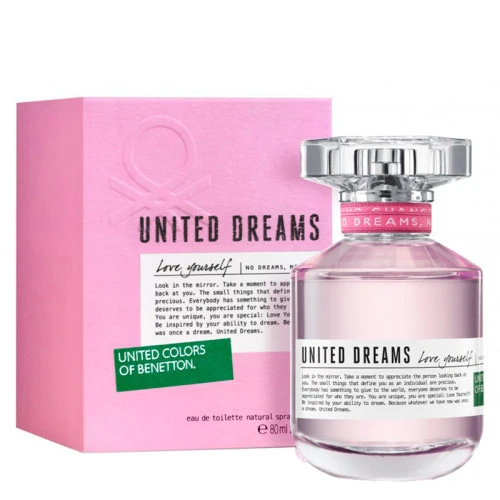 Туалетна вода Benetton United Dreams Love Yourself для жінок