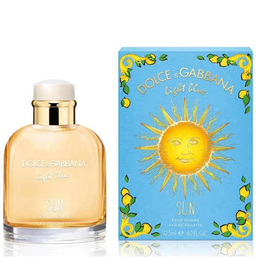 Туалетна вода Dolce&Gabbana Light Blue Sun Pour Homme для чоловіків