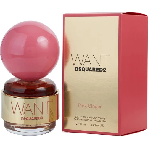 Парфюмированная вода Dsquared2 Want Pink Ginger для женщин