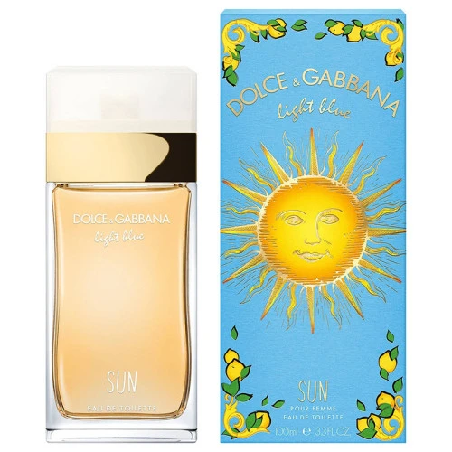 Туалетна вода Dolce&Gabbana Light Blue Sun для жінок