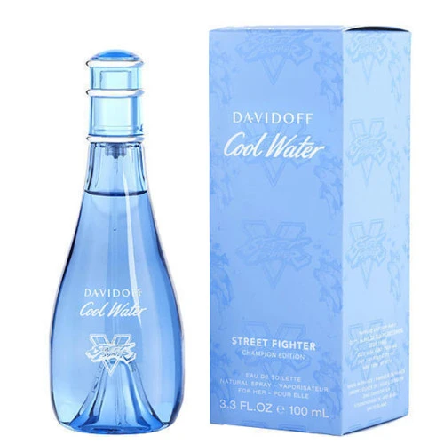 Туалетна вода Davidoff Cool Water Woman Street Fighter Champion Edition для жінок