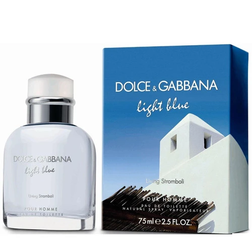 Туалетна вода Dolce&Gabbana Light Blue Living Stromboli Pour Homme для чоловіків