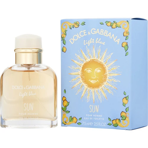 Туалетна вода Dolce&Gabbana Light Blue Sun Pour Homme для чоловіків