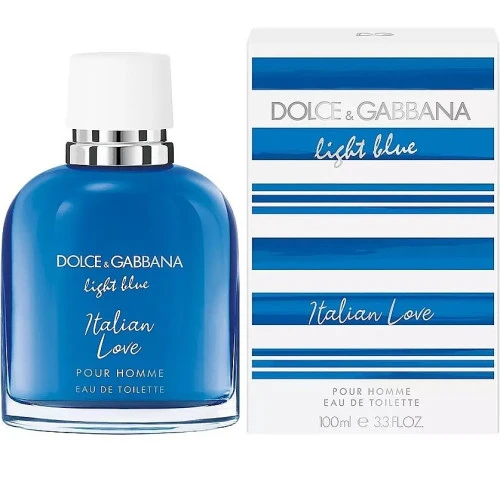 Туалетна вода Dolce & Gabbana Light Blue Italian Love Pour Homme для чоловіків (оригінал)