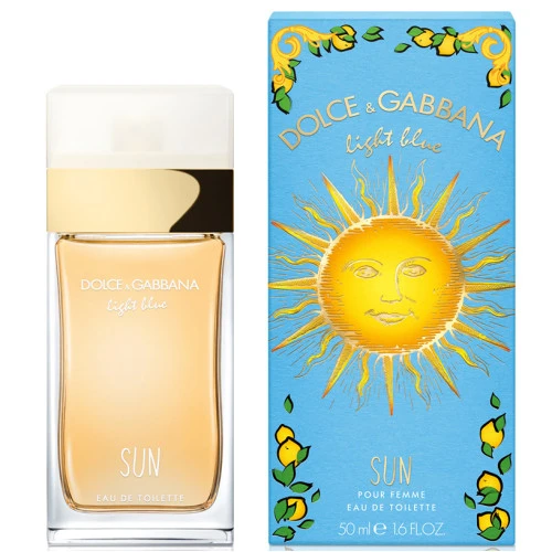 Туалетна вода Dolce&Gabbana Light Blue Sun для жінок
