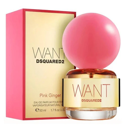 Парфюмированная вода Dsquared2 Want Pink Ginger для женщин