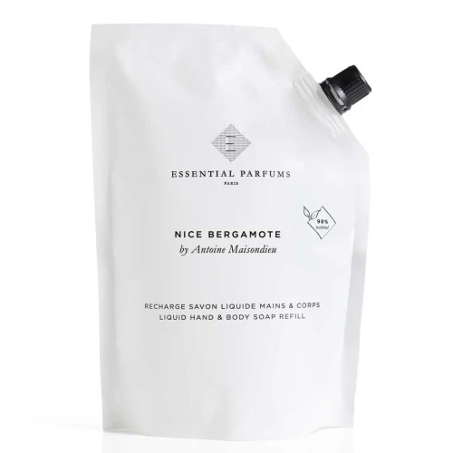 Рідке мило Essential Parfums Nice Bergamote для чоловіків та жінок (оригінал)