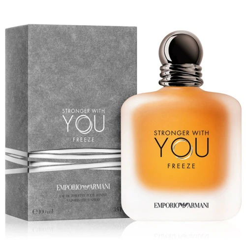Туалетна вода Giorgio Armani Emporio Armani Stronger With You Freeze для чоловіків