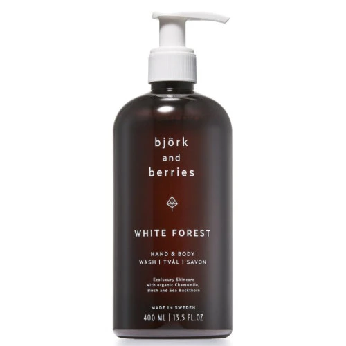 Гель для миття рук та тіла Bjork & Berries White Forest Hand & Body Wash для чоловіків та жінок (оригінал)