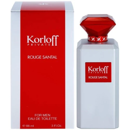 Туалетна вода Korloff Paris Rouge Santal для чоловіків та жінок