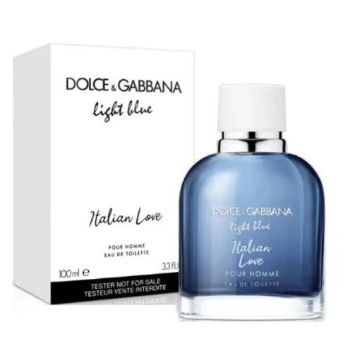 Туалетна вода Dolce & Gabbana Light Blue Italian Love Pour Homme для чоловіків (оригінал)