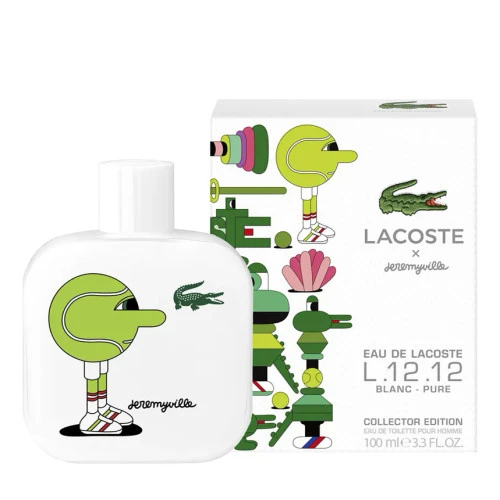 Туалетна вода Lacoste Eau De Lacoste L.12.12 Blanc Pure Collector Edition x Jeremyville для чоловіків