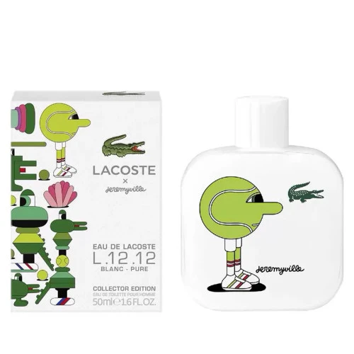 Туалетна вода Lacoste Eau De Lacoste L.12.12 Blanc Pure Collector Edition x Jeremyville для чоловіків
