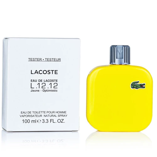 Туалетна вода Lacoste Eau de Lacoste L.12.12 Yellow (Jaune Optimistic) для чоловіків