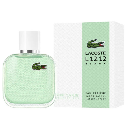 Туалетна вода Lacoste L.12.12 Blanc Eau Fraiche для чоловіків (оригінал)