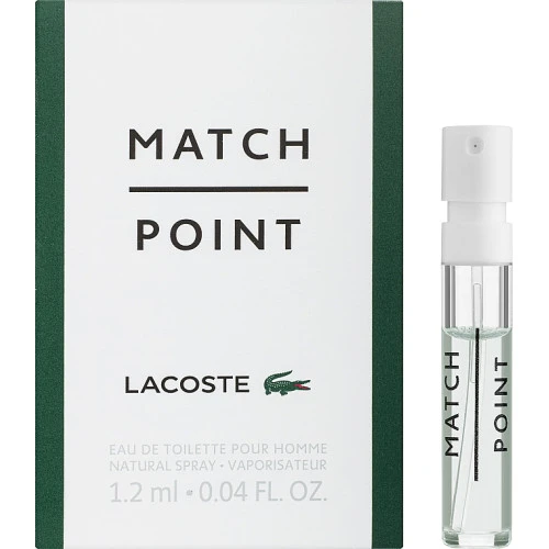 Туалетна вода Lacoste Match Point для чоловіків