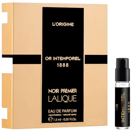 Парфумована вода Lalique Noir Premier Or Intemporel 1888 для чоловіків та жінок