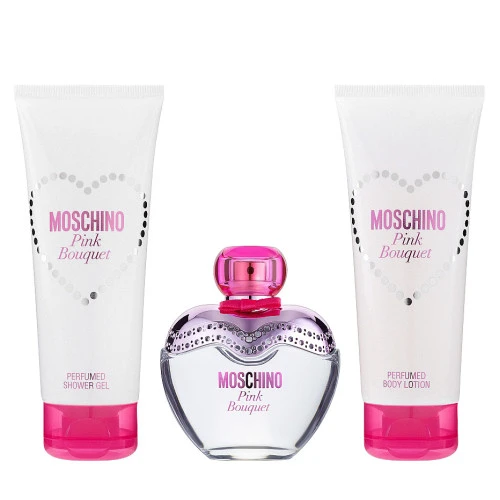 Набор Moschino Pink Bouquet для женщин (оригинал)