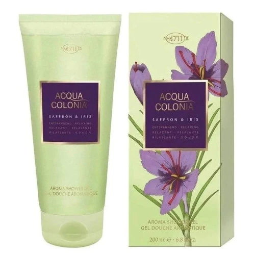 Крем для тела Maurer & Wirtz 4711 Acqua Colonia Saffron & Iris для мужчин и женщин