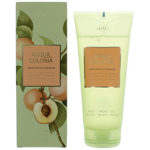 Гель для душа Maurer & Wirtz 4711 Acqua Colonia White Peach & Coriander для мужчин и женщин