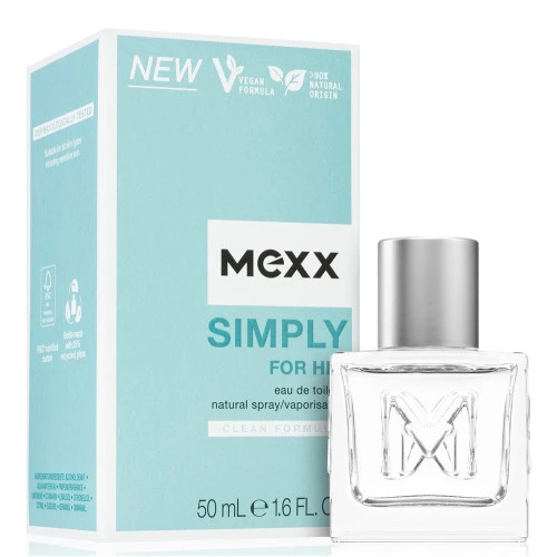 Туалетна вода Mexx Simply For Him для чоловіків (оригінал)